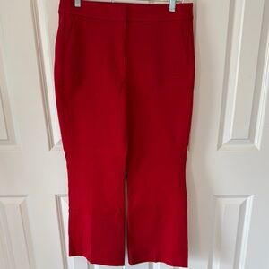 J. Crew Kelsey Elegant Red Women's Pants